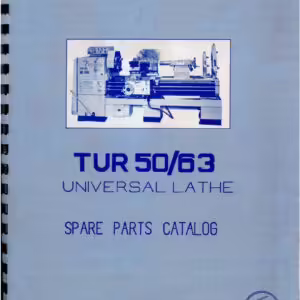 TUR-50 Lathe Manual