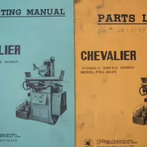 Chevalier FSG-2a20 manual