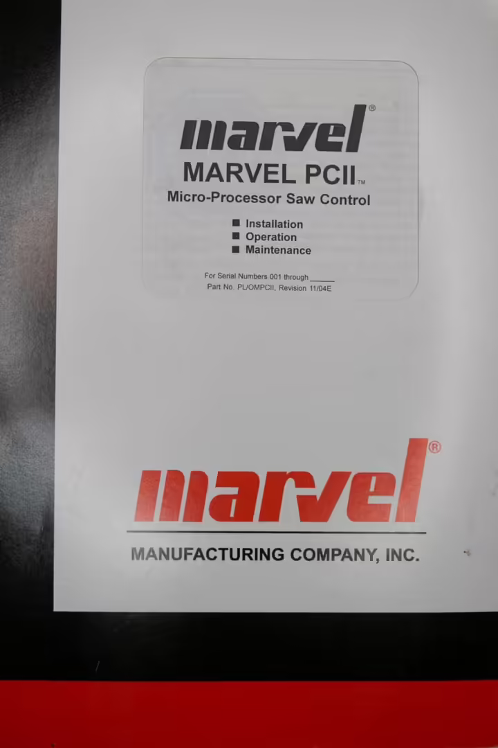Marvel Programming PC2 manual