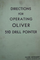 oliver 510 pointer grinder manual