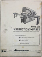 Kysor Johnson A-12 Band saw