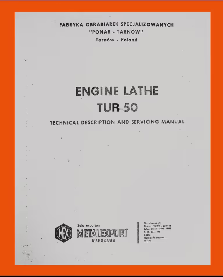 toolmex tur 50 lathe