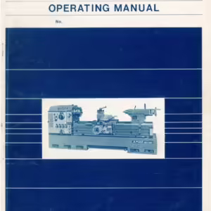 Tuda APOC Lathe Manual